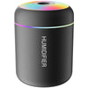 180ML USB Mini Air Humidifier – Essential Oil Diffuser & Aromatherapy Mist Maker with LED Lights for Car, Home & Bedroom

