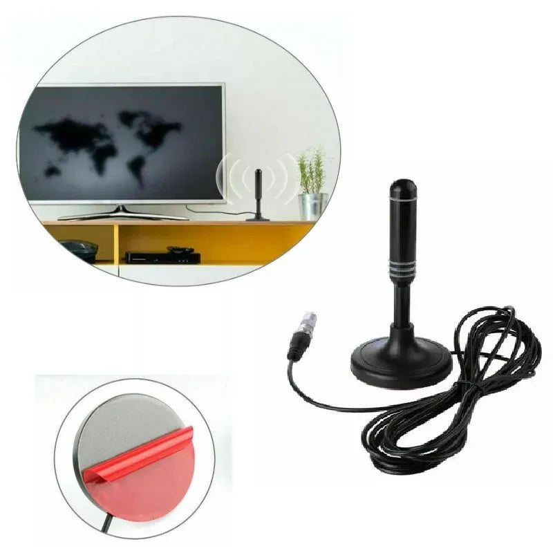 ClearView™ Portable HD TV Antenna – Indoor & Outdoor Digital Freeview Reception