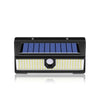 190 LED Solar Wall Light Outdoor Waterproof with Motion Sensor and 4 Lighting Modes

