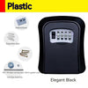 Wall Mount Key Lock Box 4 Digit Combination Security Safe for Home and Office, Keyless Storage Organizer