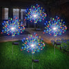 1/2/4PCS Solar LED Firework Fairy Lights – Outdoor Garden, Pathway, Lawn Decoration for Patio, Party, Christmas, and Wedding