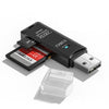 2-in-1 USB 3.0 High-Speed Card Reader and Micro SDTF Adapter for PC and Laptop