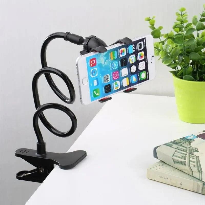 360-Degree Rotating Gooseneck Phone Holder – Flexible and Universal Lazy Holder with Multi-Position Adjustment