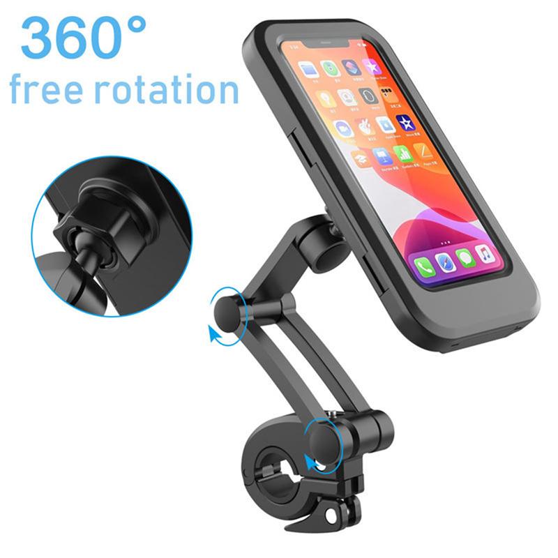 RideShield™ Waterproof Motorcycle & Bike Phone Holder