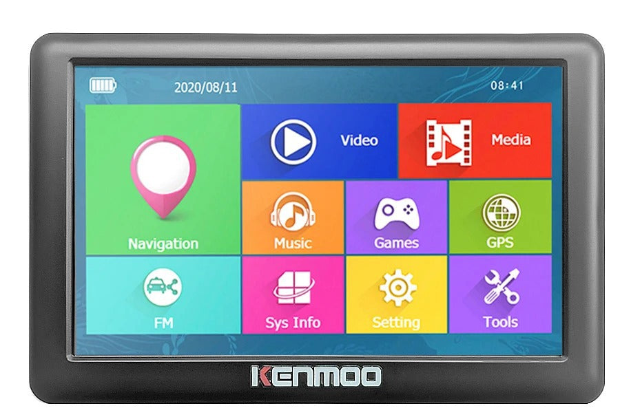 5-Inch HD Portable GPS Navigation – 2024 Europe Free Maps