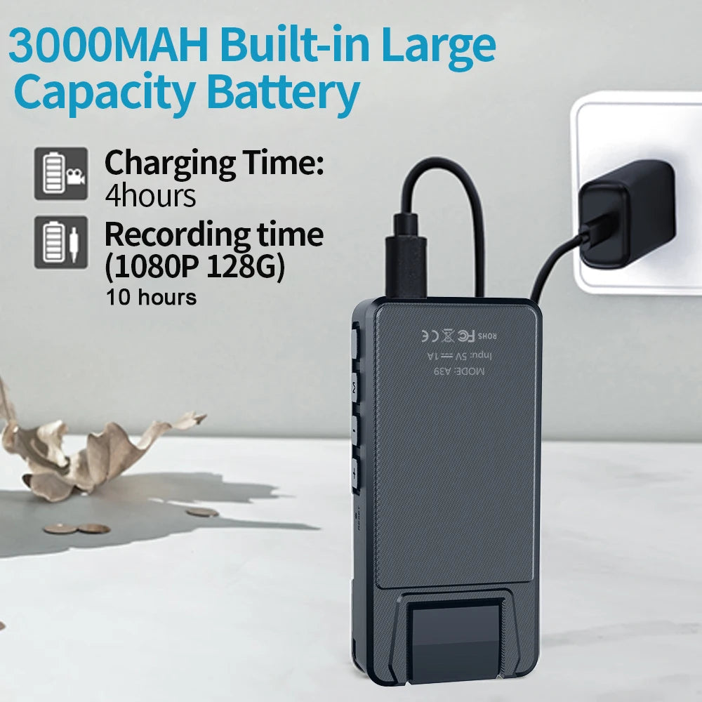 Mini 1080P Camera – 10Hr HD Cam with 180° Rotation