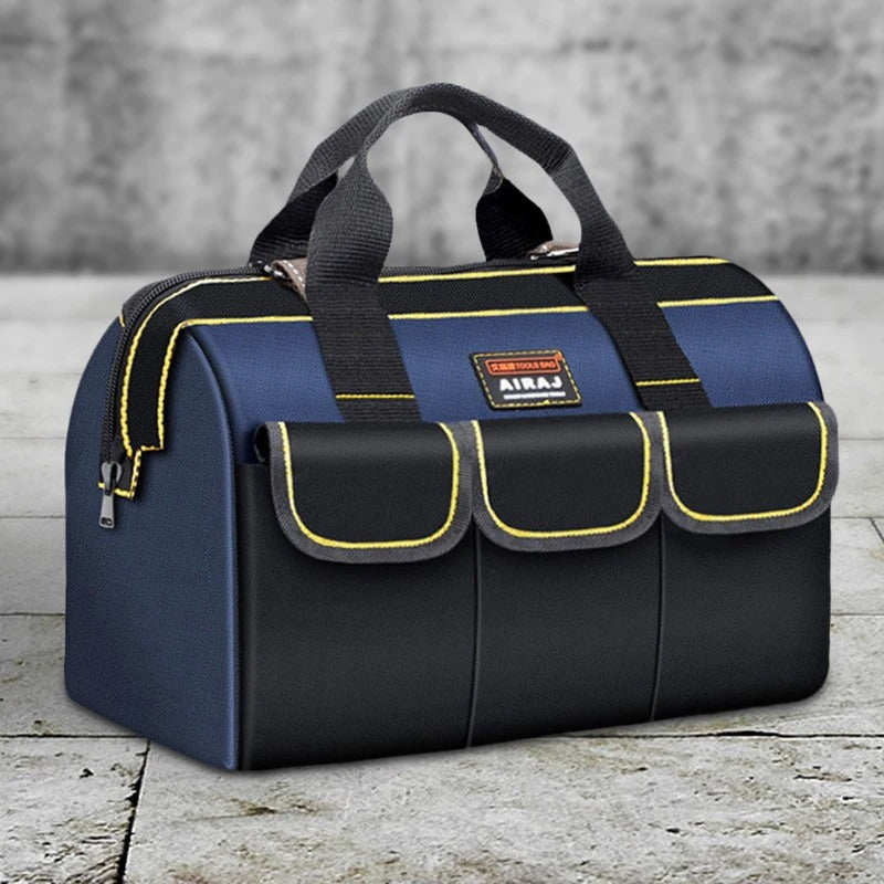 AIRAJ Multifunctional Tool Bag – 1680D Oxford Cloth, Waterproof, Wear-Resistant Electrician Storage Bag, High Capacity