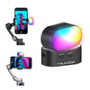 AOCHUAN RGB Magnetic Fill Light for Gimbal – LED Photography Light with 3 Brightness Levels and 7 Color