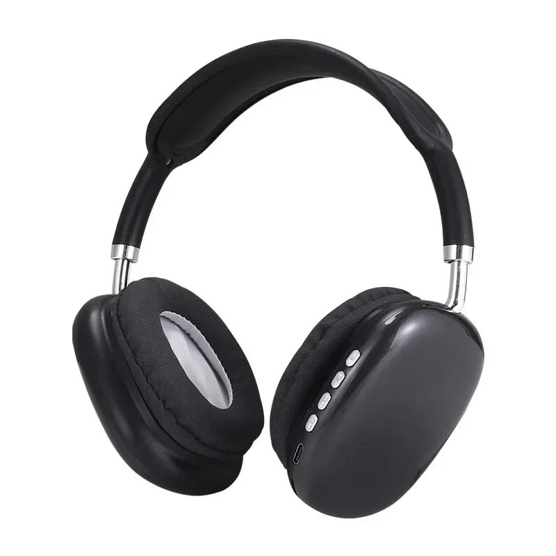 Bluetooth 5.0 Wireless Headphones – Stereo Sound Headset with Mic & Noise Cancelling for Sports & Gaming