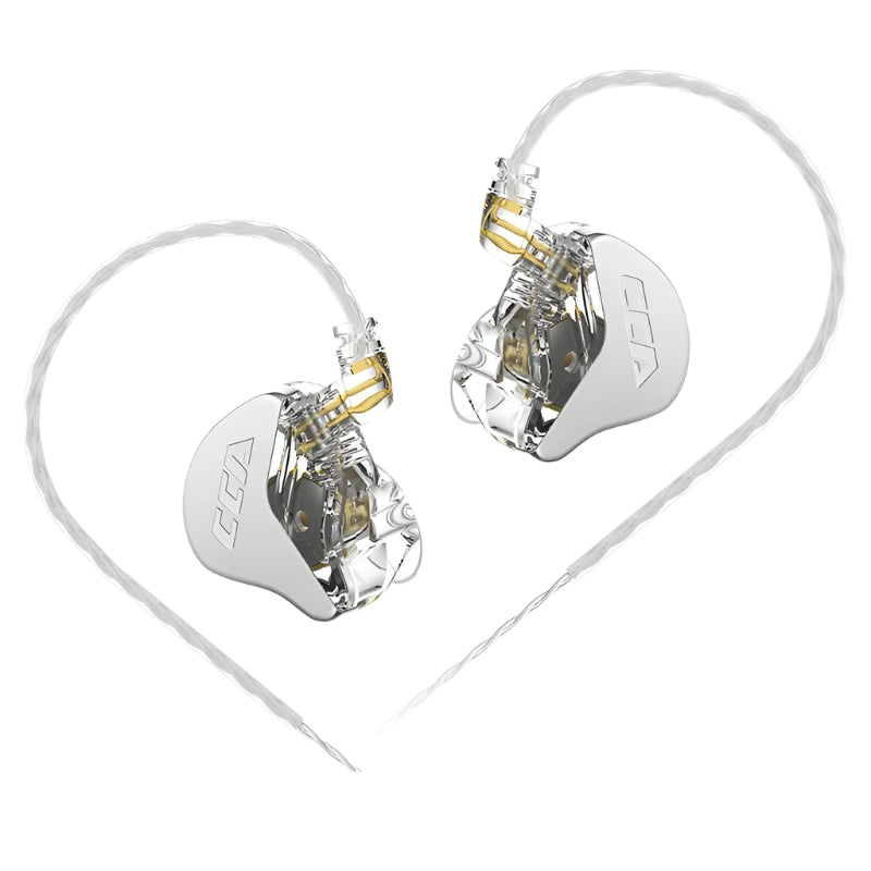 CCA CRA Wired In-Ear HiFi Monitor Earphones – Noise Cancelling Sport & Gaming Headset with Deep Bass