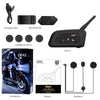 EJEAS V6 PRO+ Bluetooth Motorcycle Intercom – 1200M Helmet Headset Communicator for 6 Riders, Waterproof Design