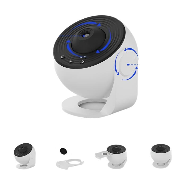 Galaxy Projector Night Light – 360° Rotating Starry Sky Planetarium Lamp for Kids' Bedrooms, Valentine's Day Gift & Wedding Décor