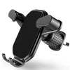 Gravity Car Phone Holder – Air Vent Clip Mount for iPhone 15/14/13/12, Samsung, Xiaomi & GPS Devices

