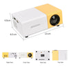 Mini LED Projector Home Media Player with HDMI, USB, and Audio Support