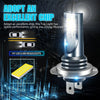 2 Pack H7 H11 LED Headlight Bulbs 6500K, 80W Auto Fog Lamps for H9 9006 HB4 Motorcycle and Car