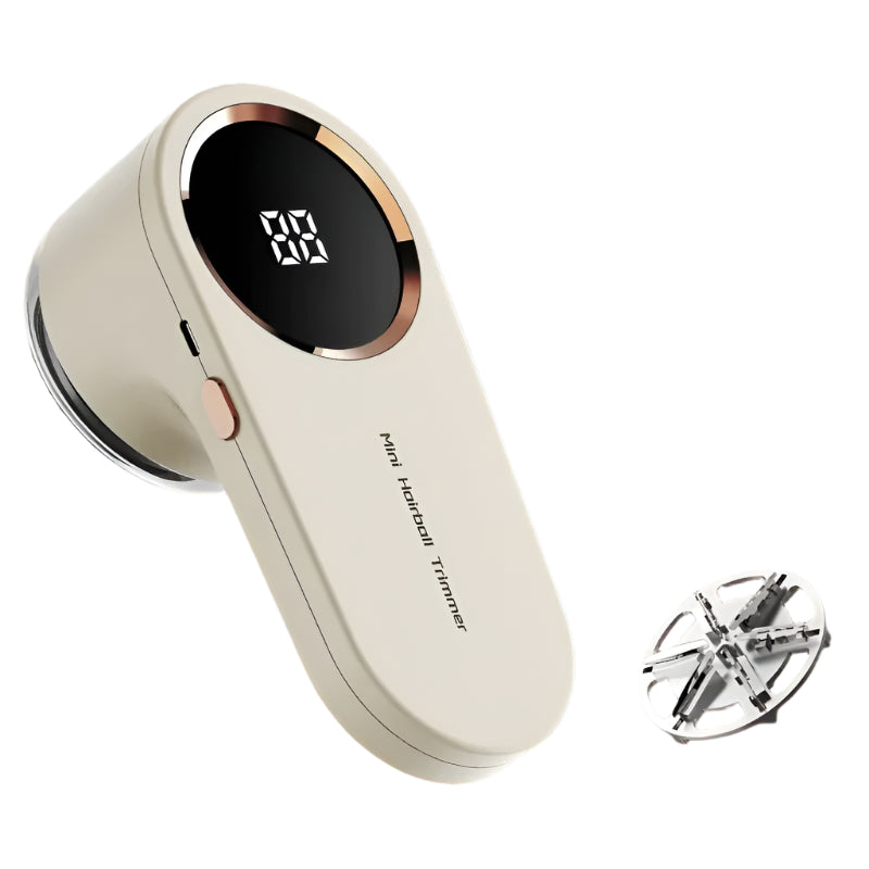LED Digital Lint Remover – USB Rechargeable Fabric Shaver for Clothing, Fluff, Fuzz & Sweaters