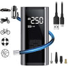 LEIBOO Portable Air Compressor – Fast Tire Inflator & Accurate Pressure Pump for Car, Motorcycle, Bicycle & Sports Balls

