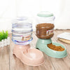 Large Capacity Pet Feeder & Water Dispenser – Automatic Cat & Small Dog Bowls for Food and Water


