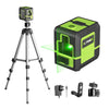 Lfine 2-Line Laser Level with Tripod – Professional 360° Self-Leveling Horizontal and Vertical Laser Tool for Construction & DIY Projects

