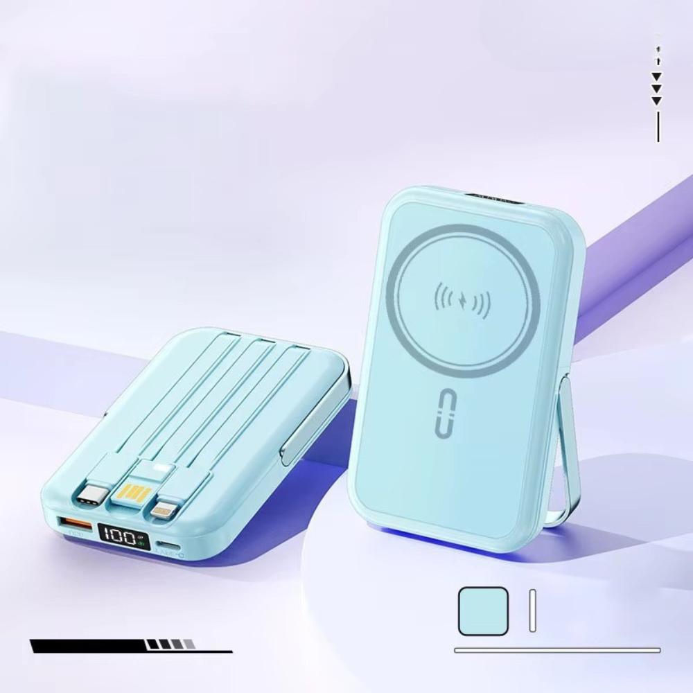 MagnetCharge Wireless Power Bank | Magnetic Power Bank, Fast Charging