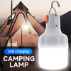 Outdoor USB Rechargeable LED Lantern High Brightness Portable Light with Hook for Camping and Emergency Situations