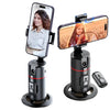 P02 360° Rotation Gimbal Stabilizer with Face Tracking & Remote Shutter for TikTok and Smartphone Live Streaming