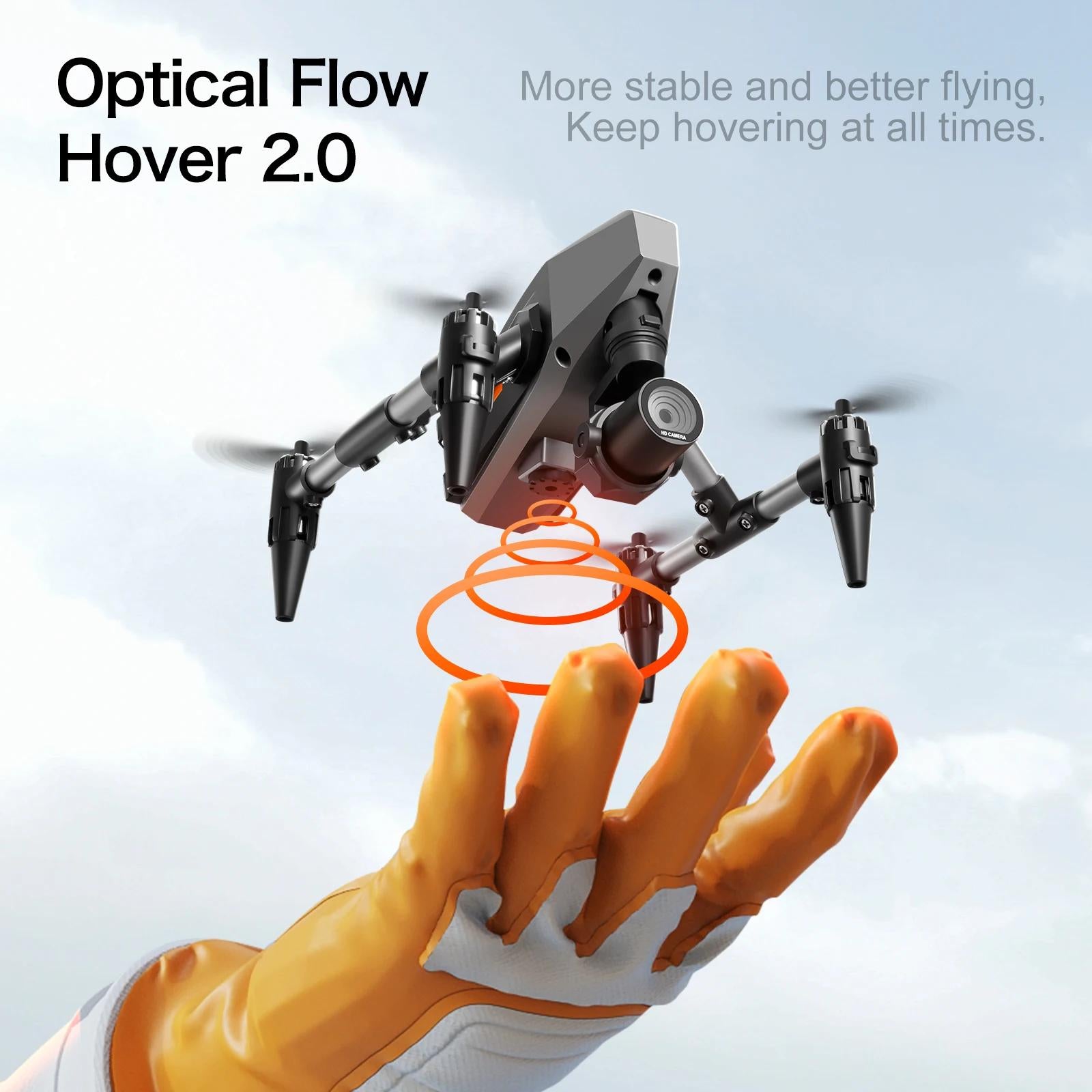 Mini Drone Professional 8K Dual Camera Quadcopter with 5G WIFI, GPS, and Obstacle Avoidance