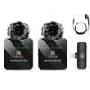 PULUZ Wireless Lavalier Microphone – Portable Mini Mic for iPhone & Android, Ideal for Video Recording, Vlogging & Live Streaming


