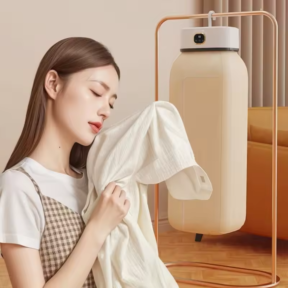 Portable Household Dryer Compact, Fast, and Gentle Drying