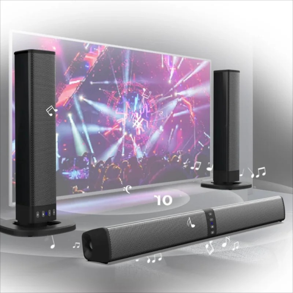Powerful Soundbar Sound Radio | Immersive Soundbar for Thrilling Moments