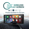 10.26 Inch Universal Car Radio Multimedia Player Wireless CarPlay & Android Auto, MP5 Video Player with WiFi