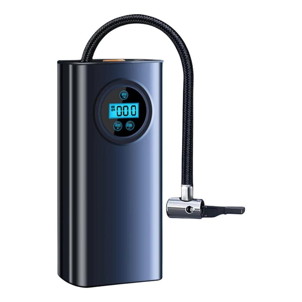 Rechargeable Electric Air Compressor | High-Precision Portable Tyre Inflator with LCD Display – Ideal for Cars, Motorcycles, Bikes, and Balls