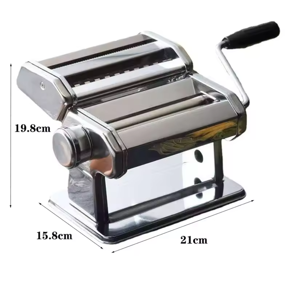 PastaMaster – Manual Pasta Machine for Spaghetti, Lasagna & More