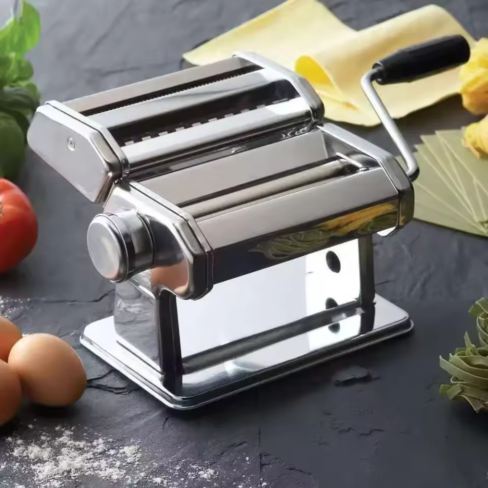 PastaMaster – Manual Pasta Machine for Spaghetti, Lasagna & More