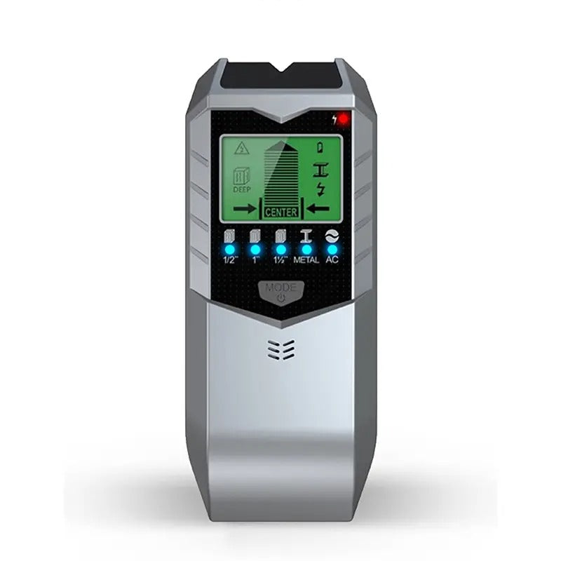 SH402 Multifunctional Wall Detector – Accurate Metal, Wood & Live Wire Scanner with Visual Display and Long Battery Life