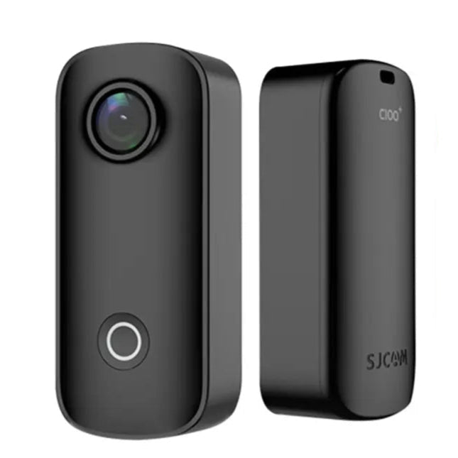 SJCAM C100 Plus 4K Mini Action Camera – Waterproof, EIS, WiFi, Sports & Helmet Mount