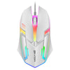 SKYLION F1 Wired Gaming Mouse 3-Button with Colorful Lighting, Compatible with Windows and macOS