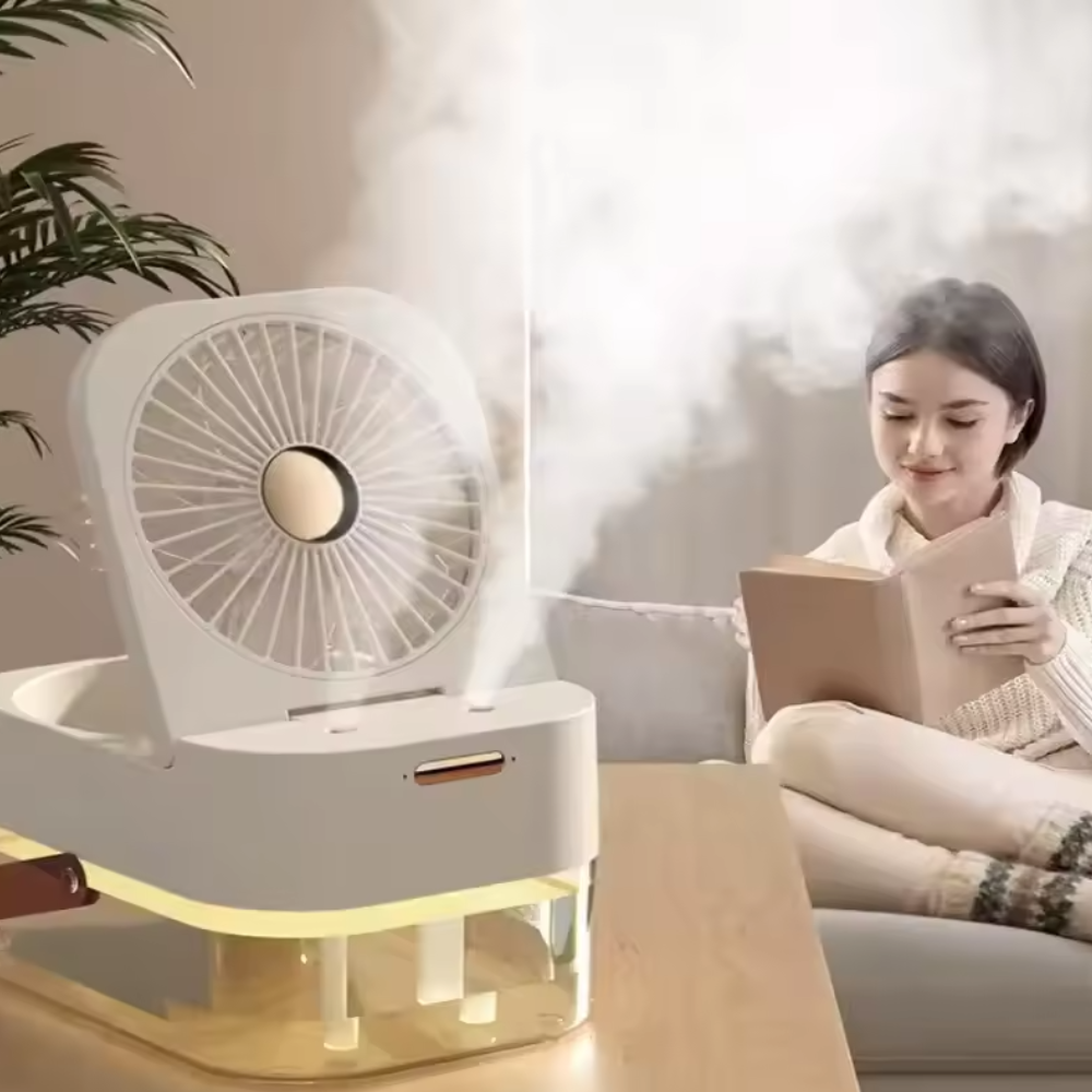 CoolAiro Air Cooler with LED Night Light | Refreshing Comfort for Hot Days