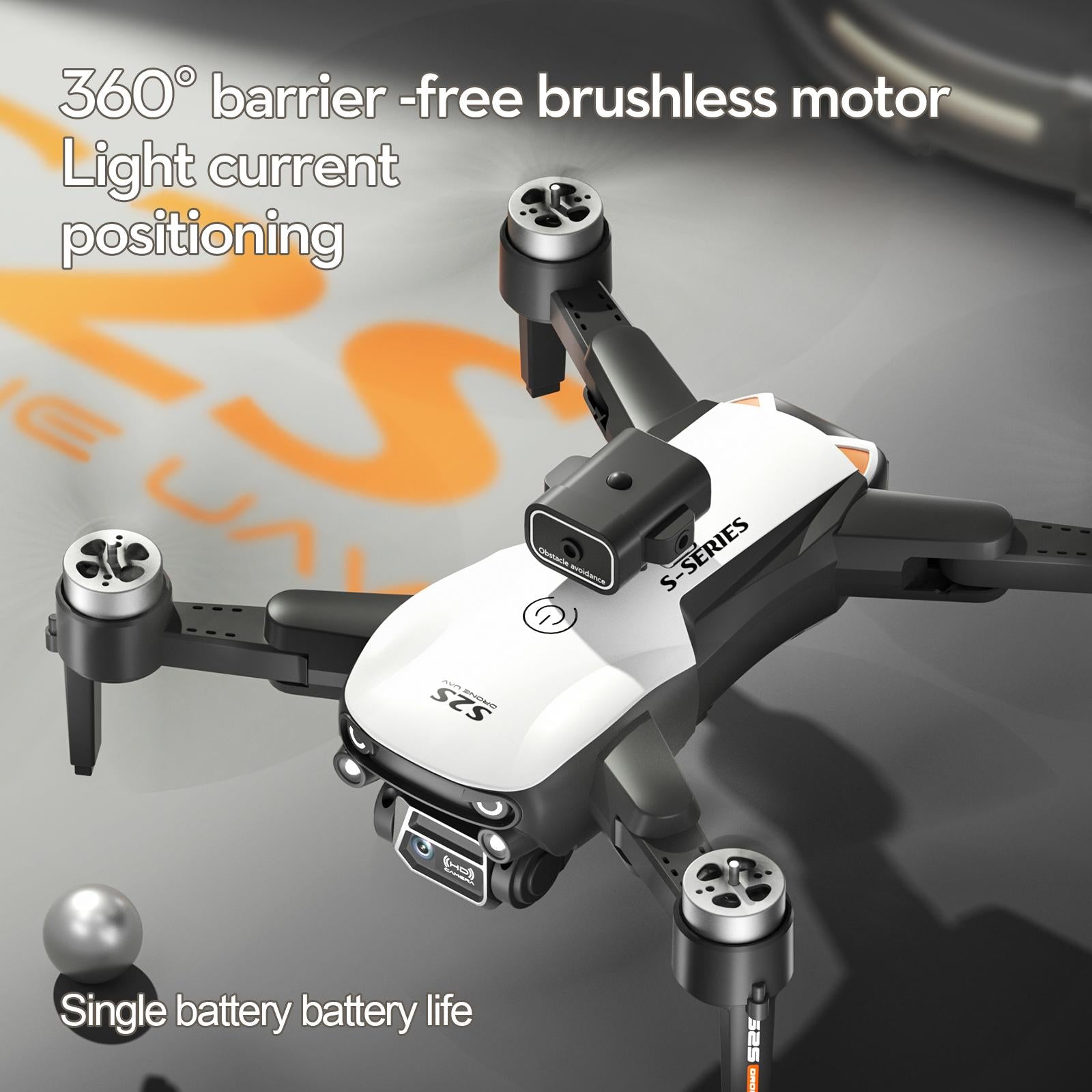 Drone 4K & 8K HD Dual Camera Professional Aerial Photography, Obstacle Avoidance, Foldable Quadcopter with 25 Minute Flight Time