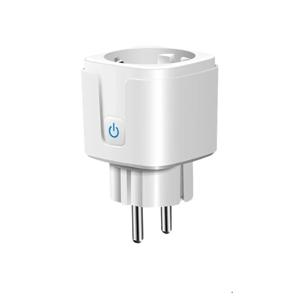TNCE TUYA Smart Plug – WiFi/Zigbee EU 16A/20A Socket with Power Monitoring, Timer, Voice Control, Works with Alexa and Google Home