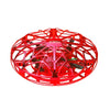 UFO Flying Ball Drone Toy – Hand-Controlled Gesture Induction Hover Saucer for Kids with LED Lights