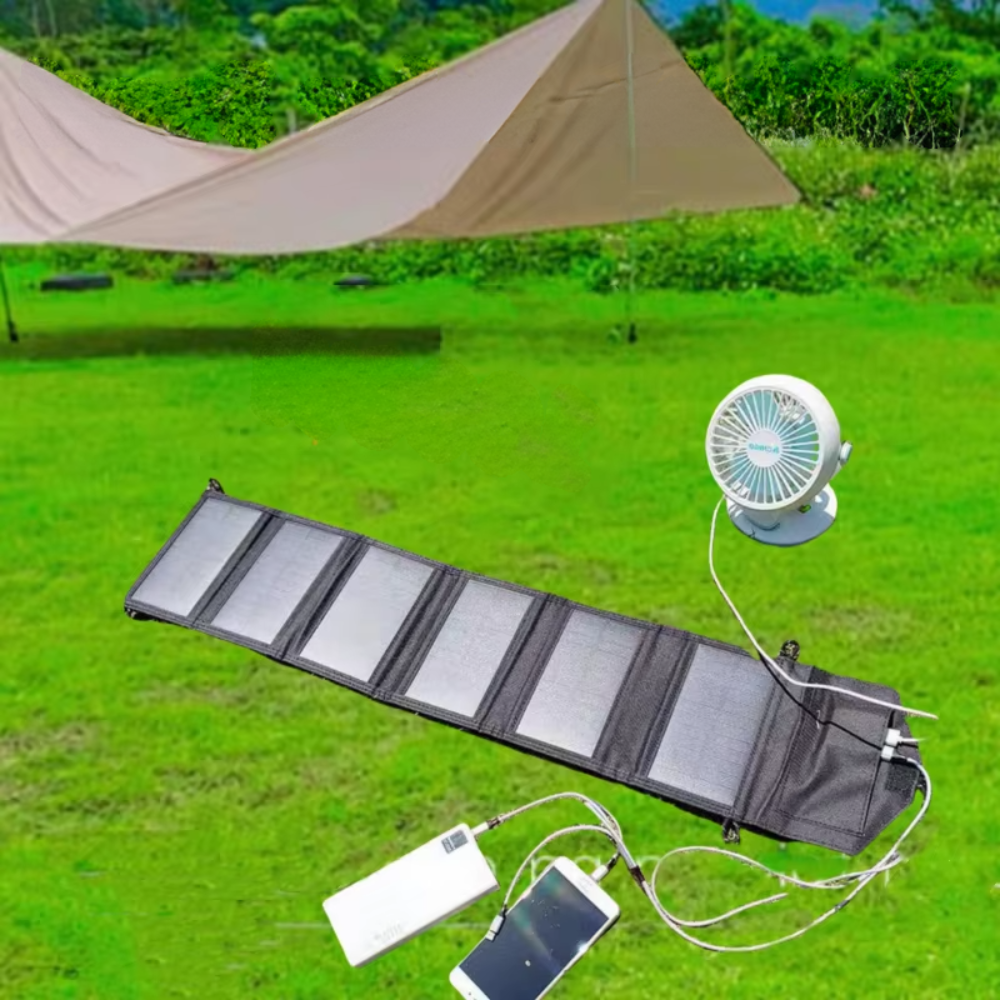 USB Type-C Solar Panel Mobile | Solar Power for Real Adventures