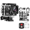 Ultra HD 4K Action Camera – 30fps, WiFi Enabled, 2.0-Inch Screen, 170-Degree Wide-Angle, Waterproof Helmet Video Recording Sports Cam