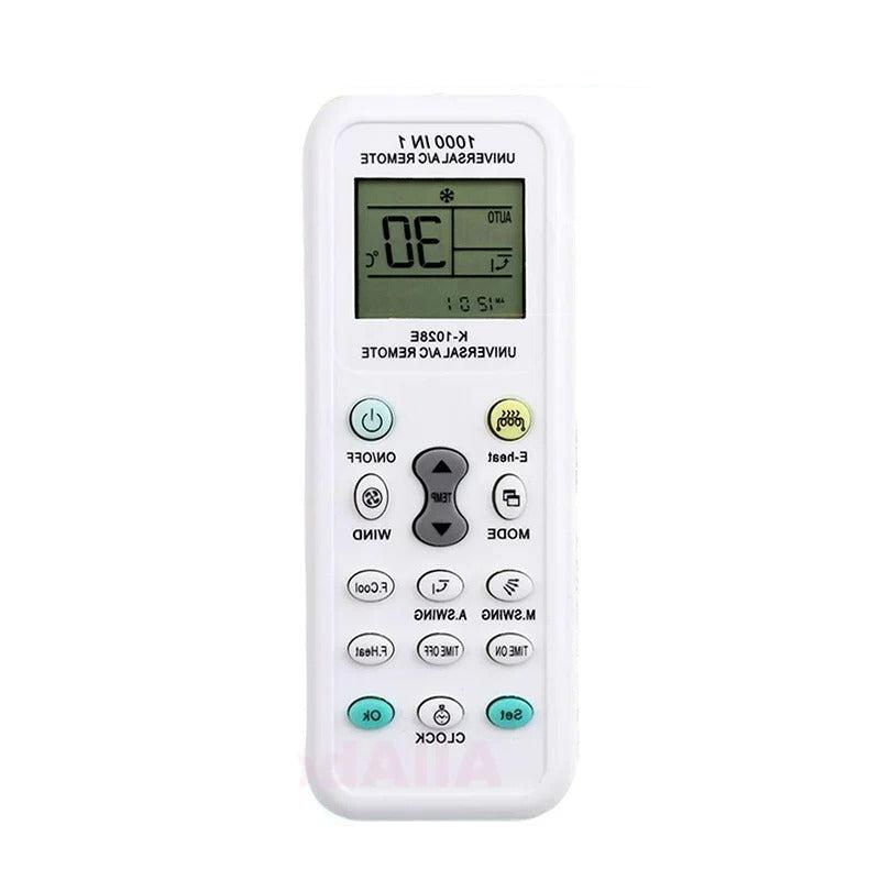 Universal Air Conditioning Remote with LCD Display – One-Click Setup for 1000+ Devices, No Code Needed