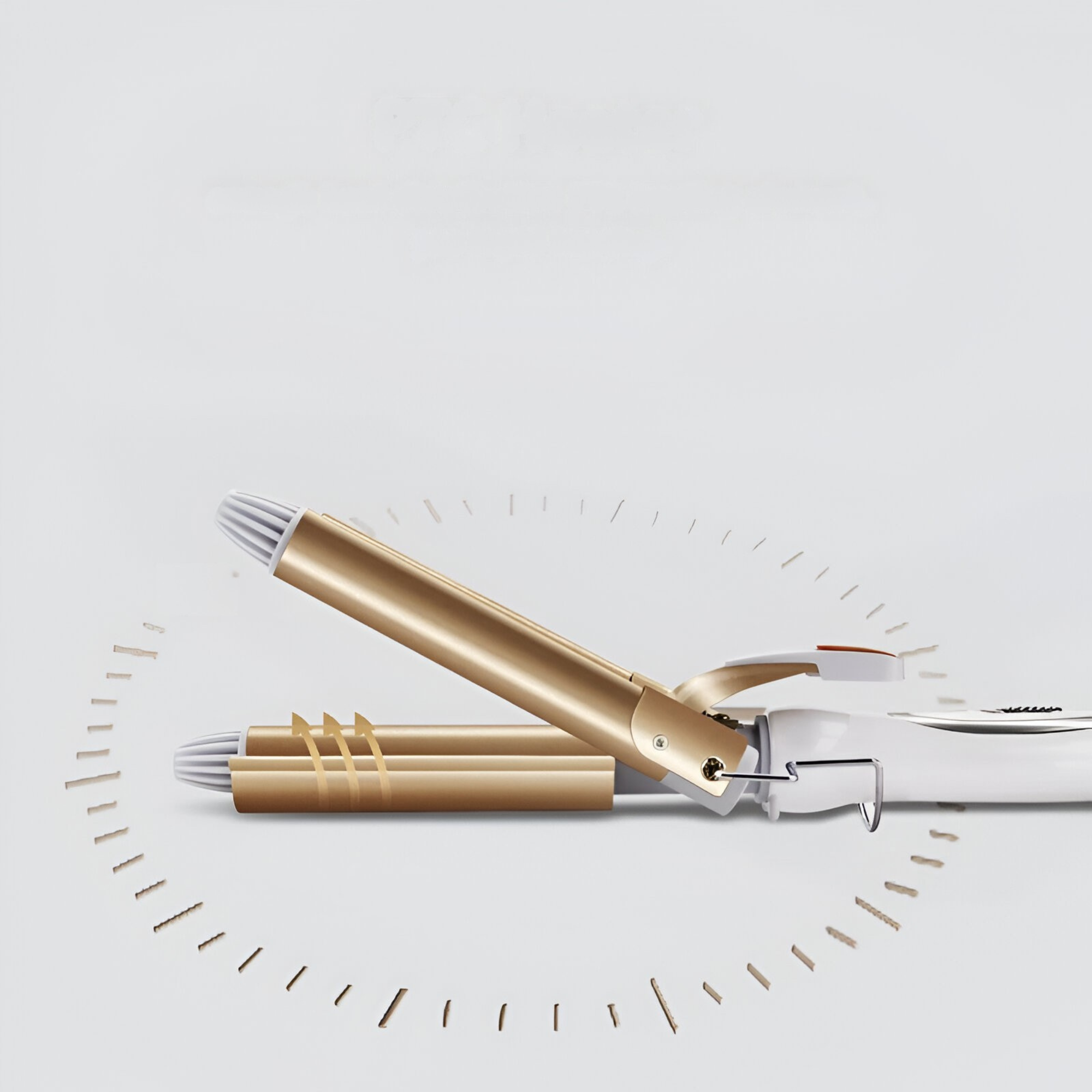 LuxeWave Triple Barrel Curling Iron | Effortless Beach Waves and Voluminous Curls