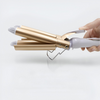 LuxeWave Triple Barrel Curling Iron | Effortless Beach Waves and Voluminous Curls