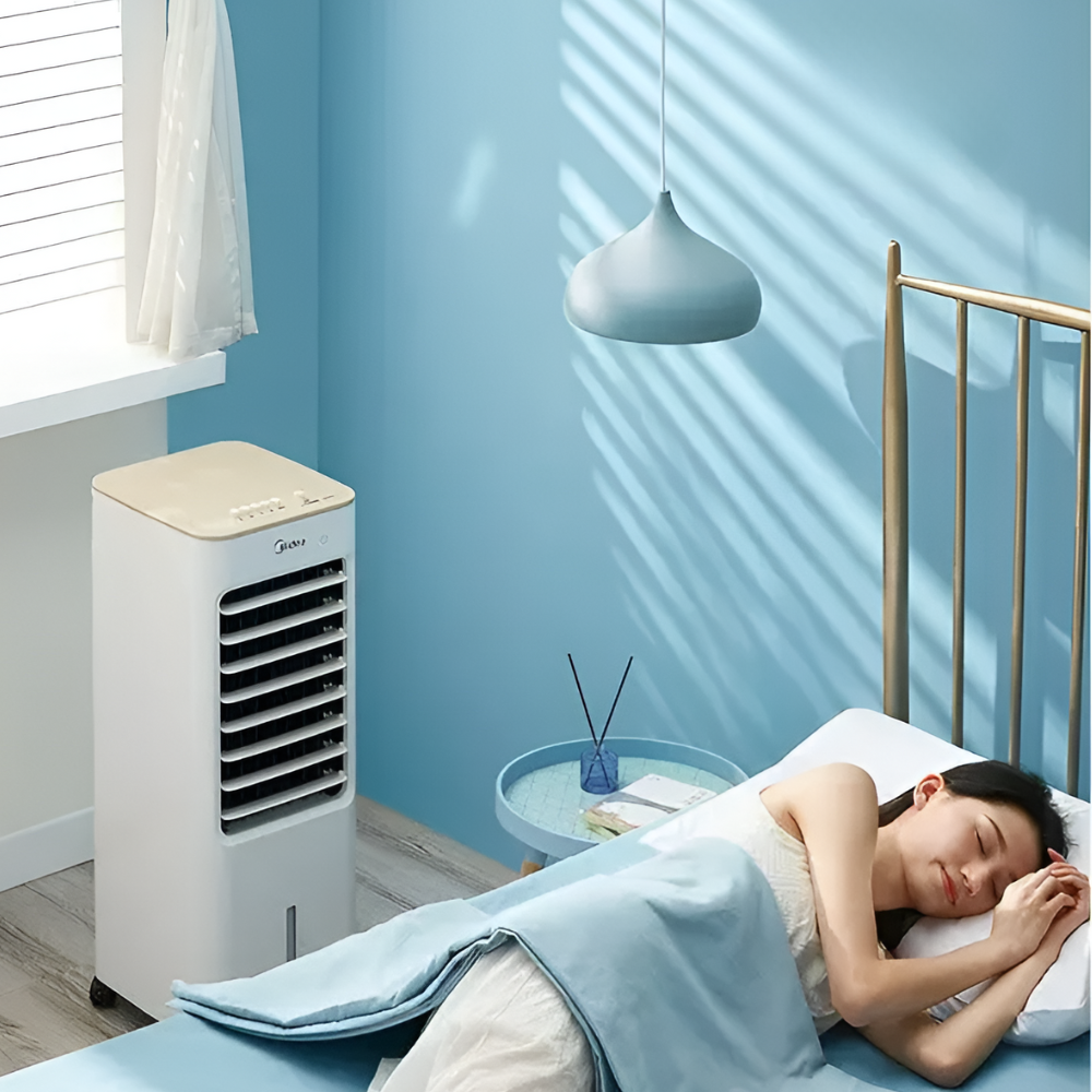 CoolBreeze Pro Mini Water-Cooled Air Cooler | Refreshing, Mobile Comfort