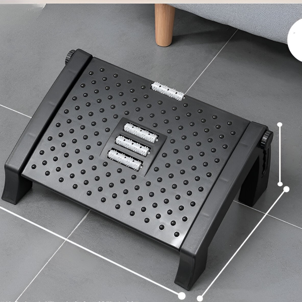Footrest with Legs, Six Positions | Comfortable Footrest for Relaxed Sitting