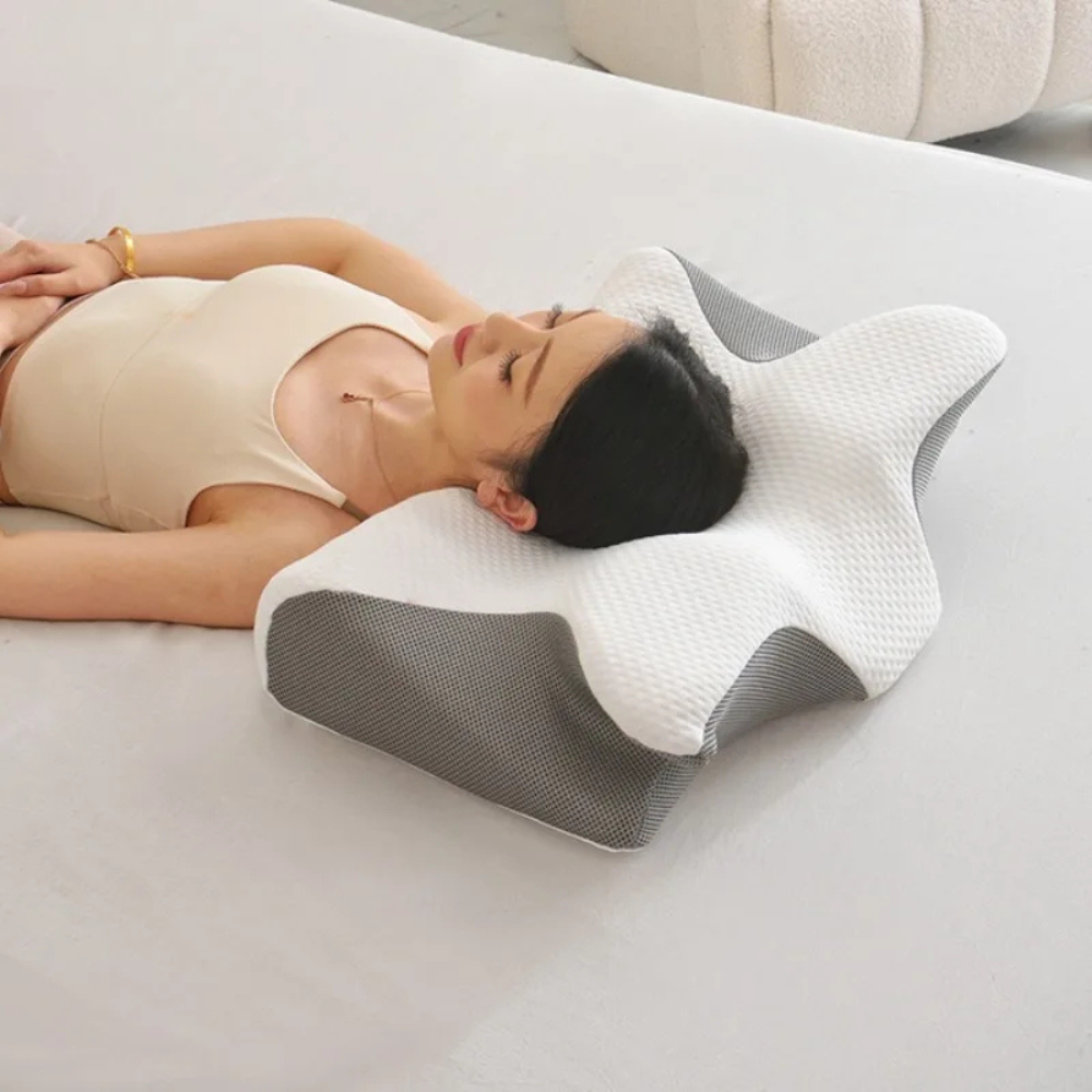 Class A Cervical Support Pillow | Comfortable Memory Cotton Pillow for Neck Relief