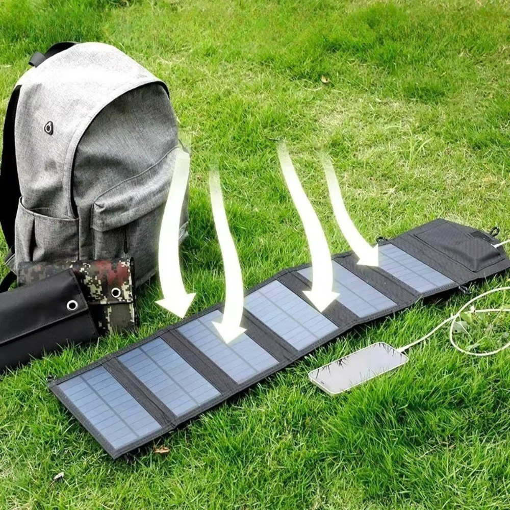 USB Type-C Solar Panel Mobile | Solar Power for Real Adventures